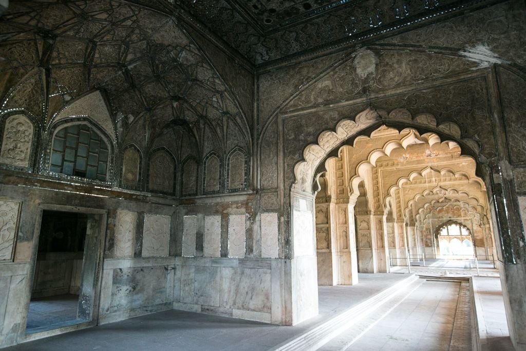 red fort delhi