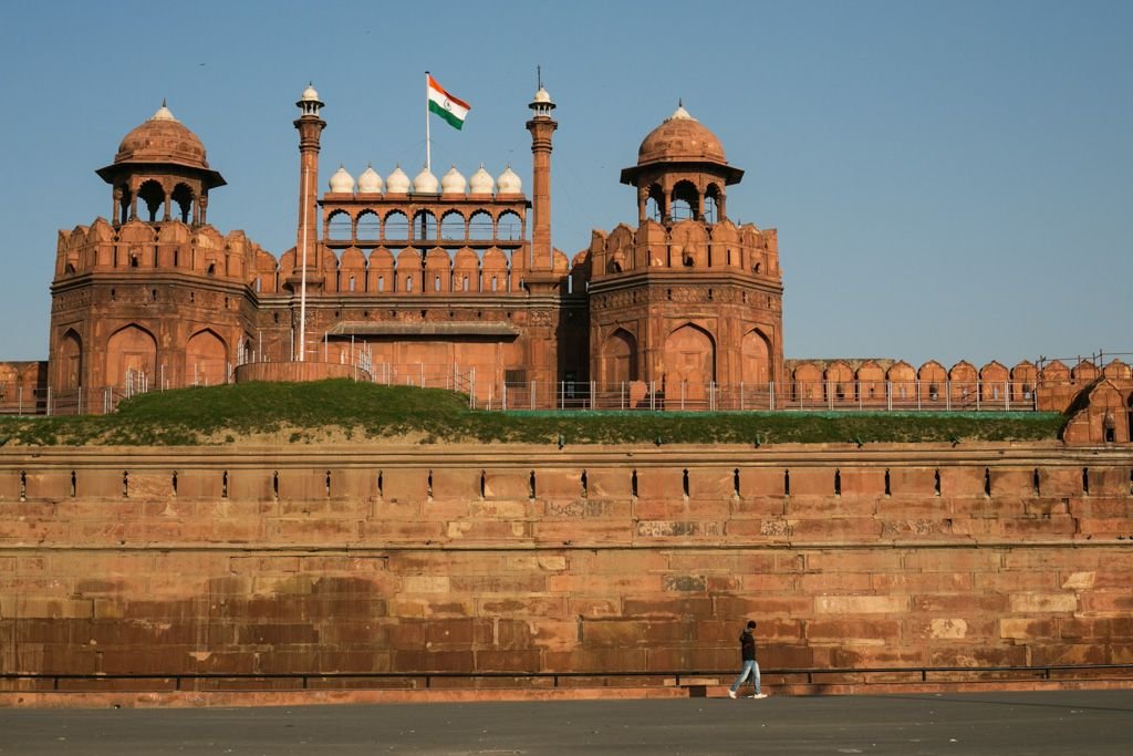 red fort delhi