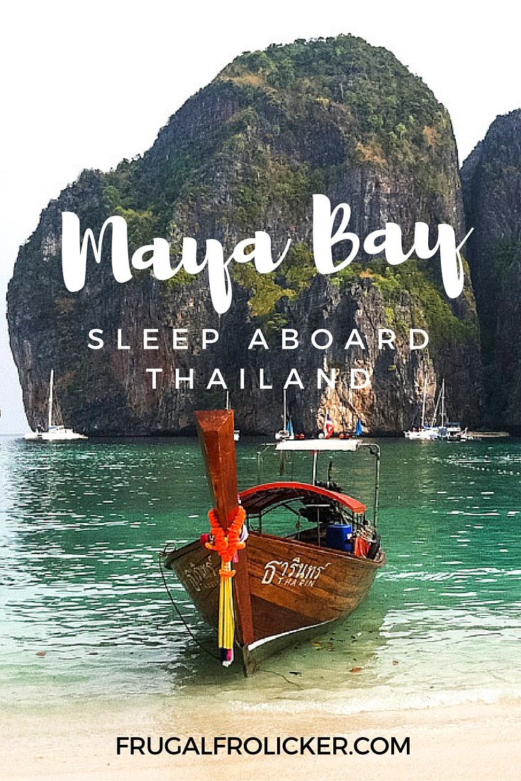 Maya Bay Sleep Aboard in Thailand