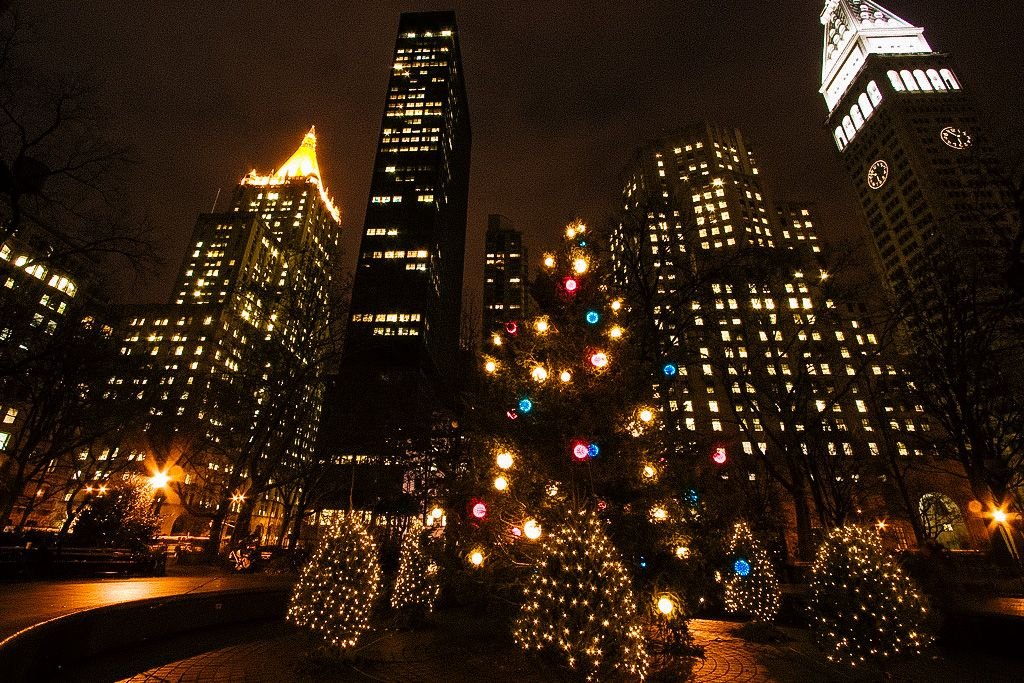 christmas in new york