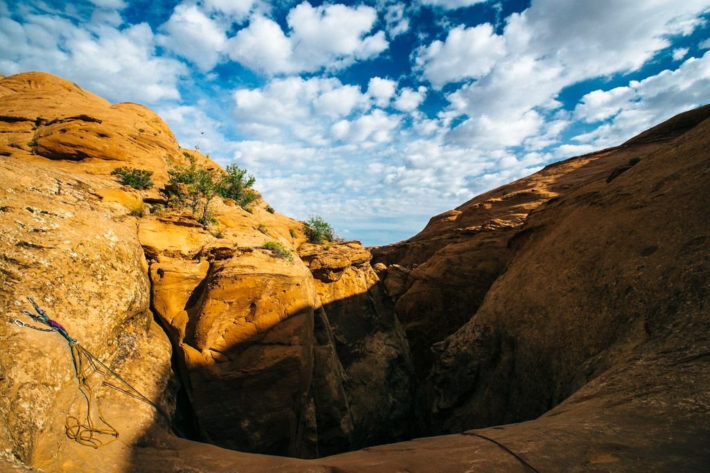canyoneering in moab