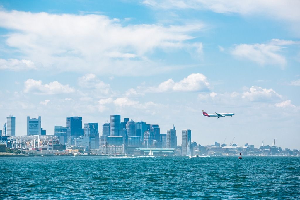 Sailing in Boston Harbor