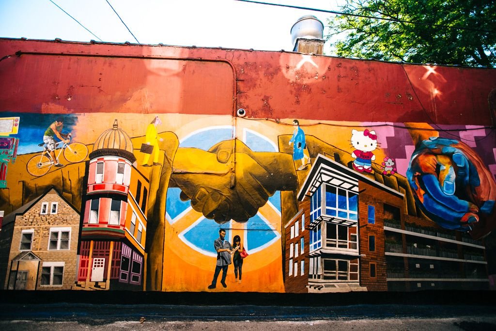 Street Art in Pilsen, Chicago's Mexican Neighborhood