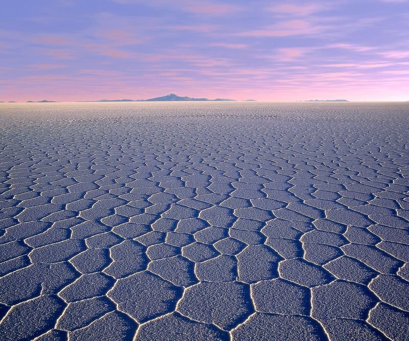 Bolivian salt flats