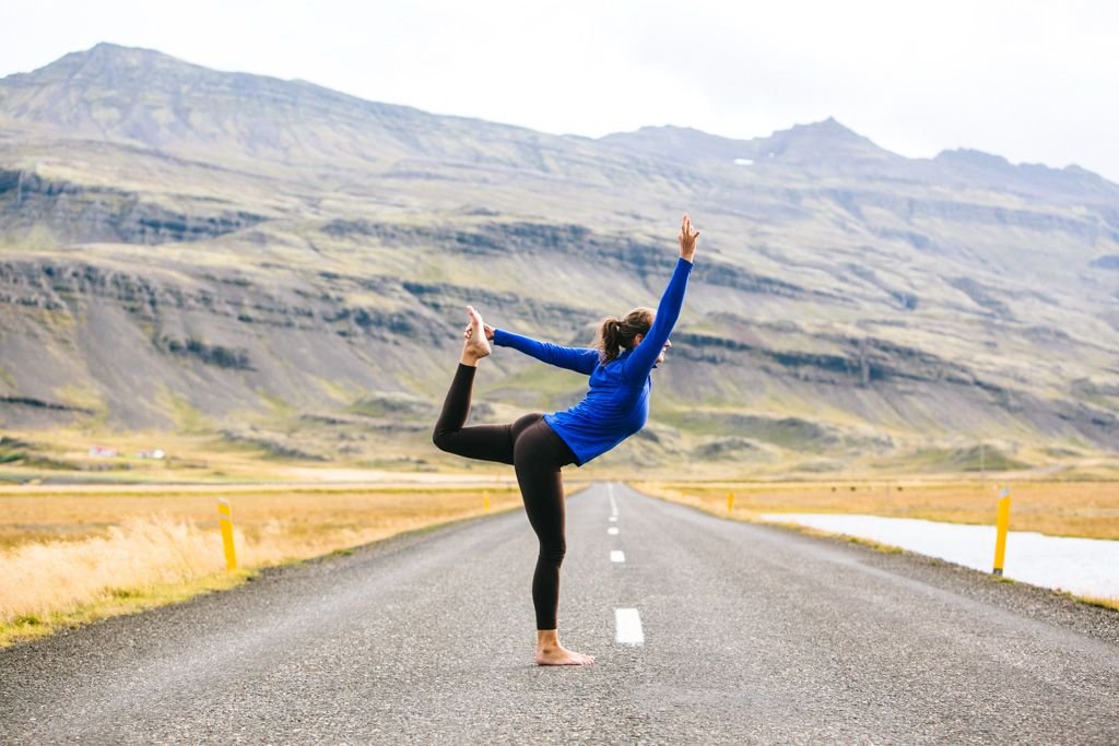 Iceland yoga