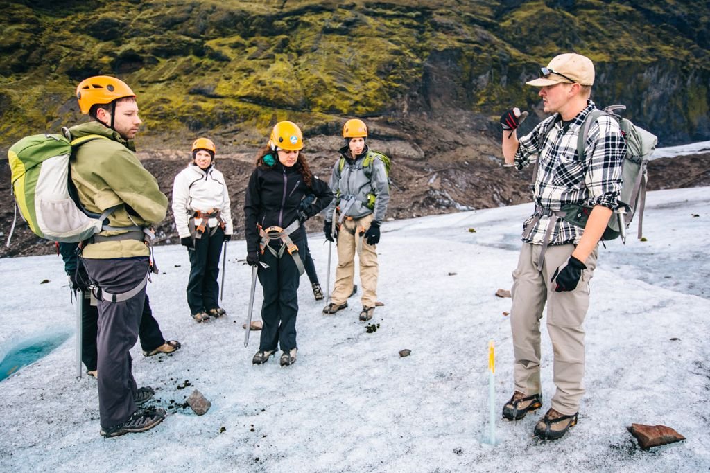 Iceland glacier hike