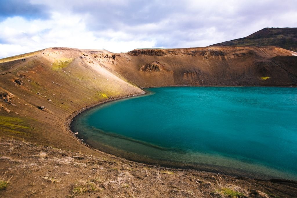 Viti crater in Iceland