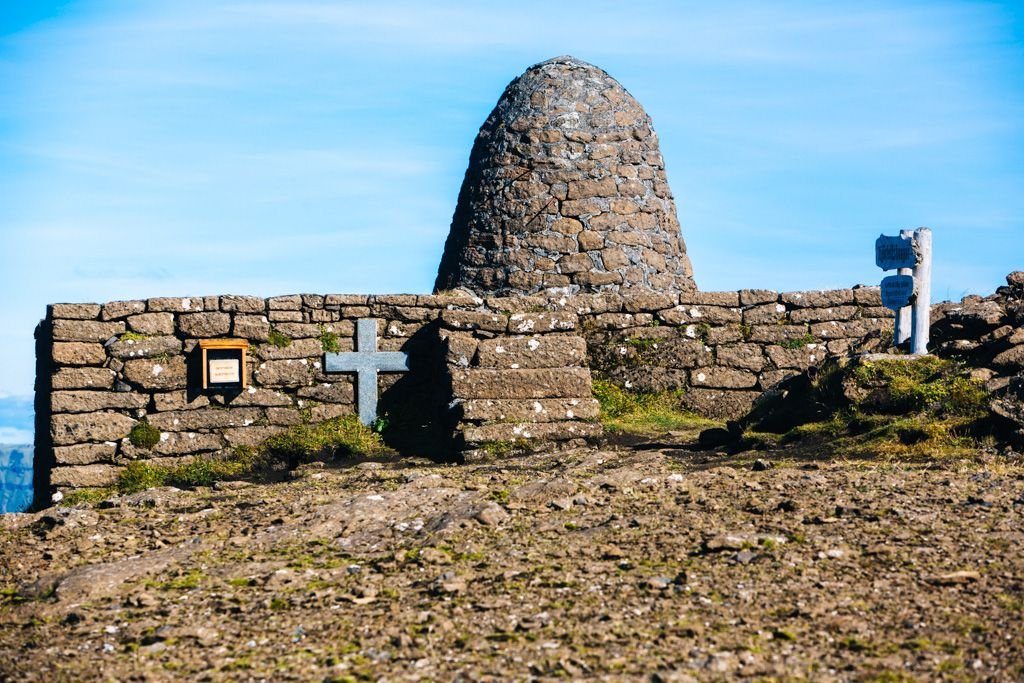 Iceland viking tomb