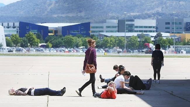 Stranded in Canberra