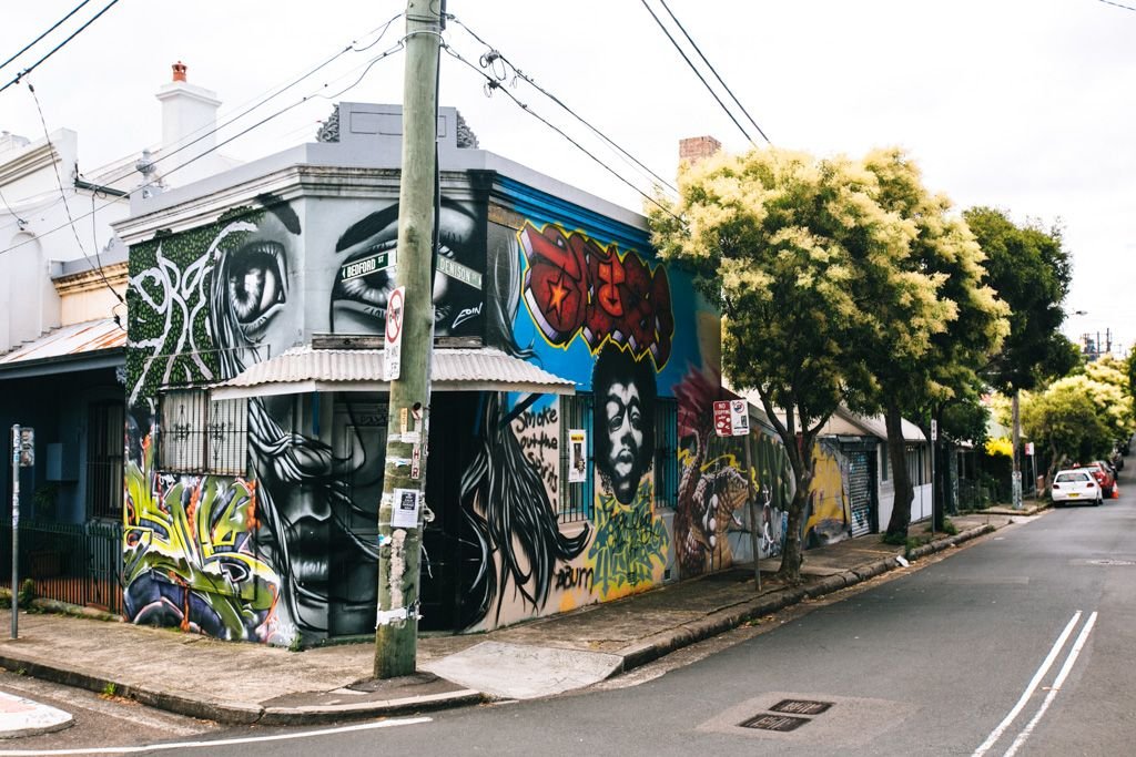 Newtown Sydney street art