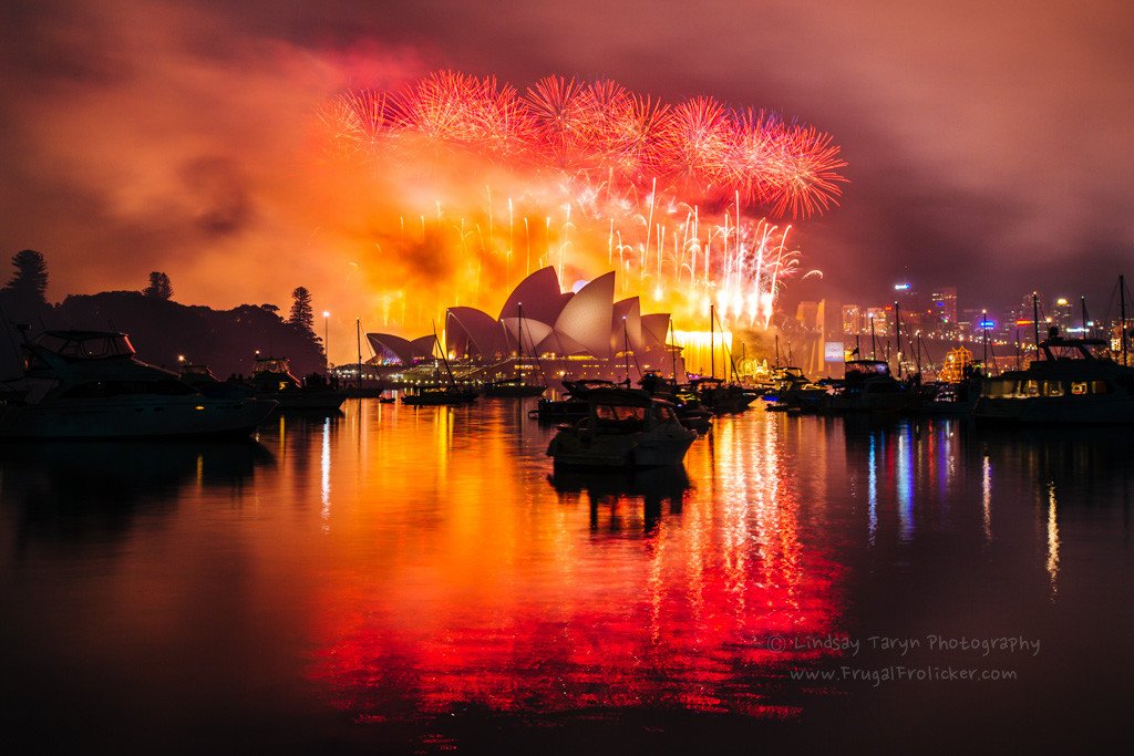 Sydney New Years Eve fireworks