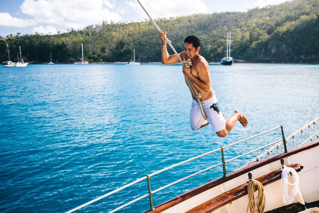 Whitsundays sailing trip on Solway Lass