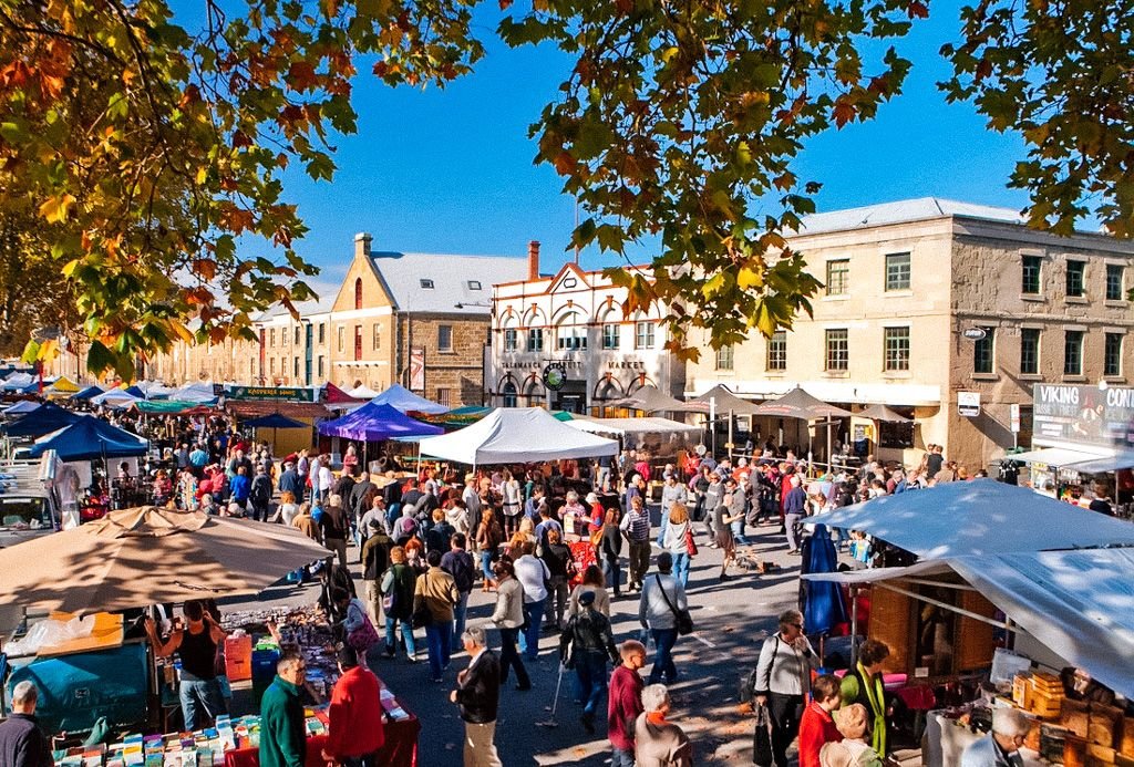 Salamanca Market in Hobart