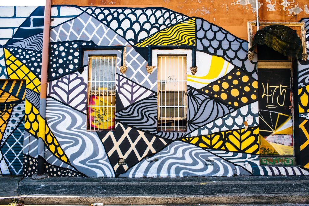 Sydney street art in Newtown