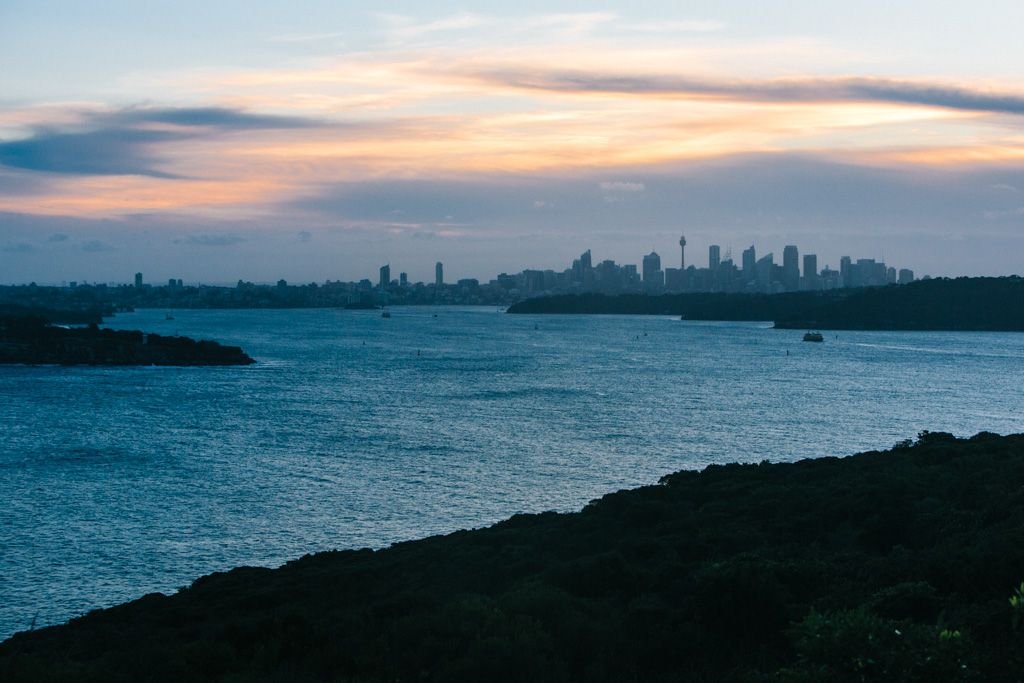 North Head Sydney sunset