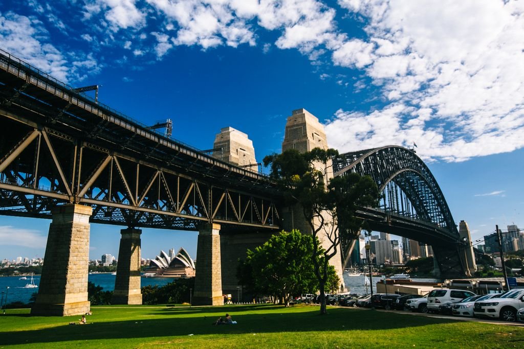 Sydney Harbour Bridge from Milsons Point