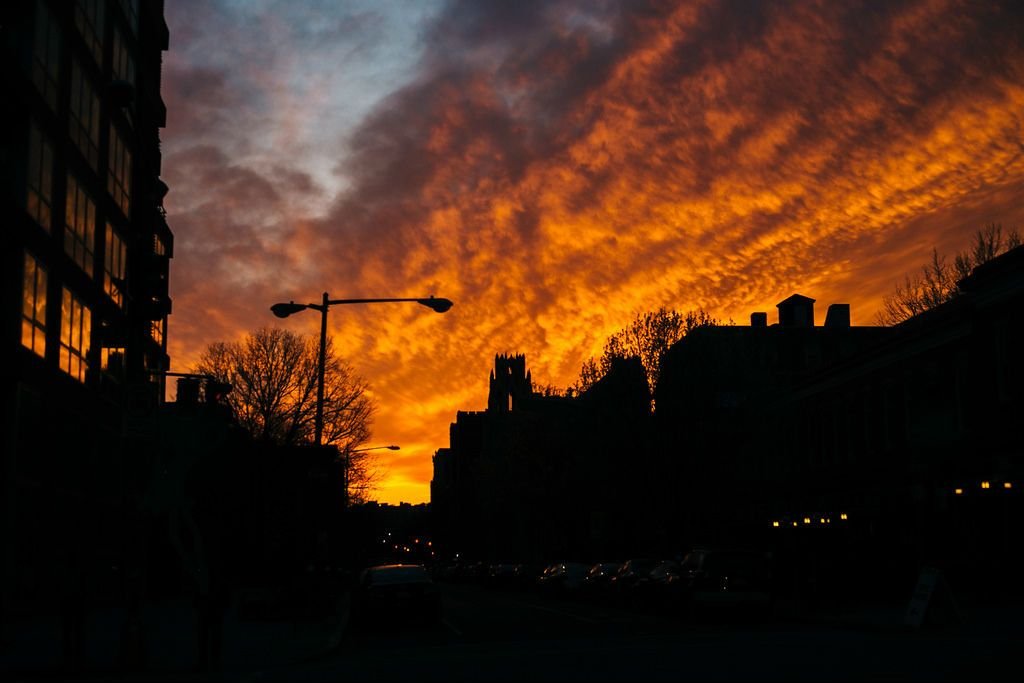 DC sunset