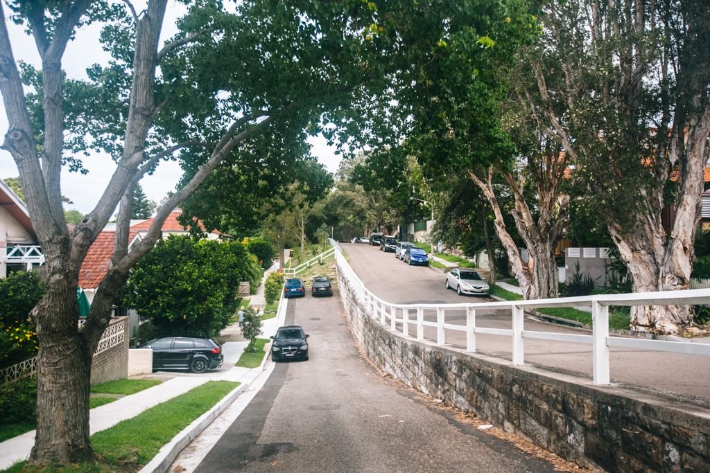 Bondi Beach road