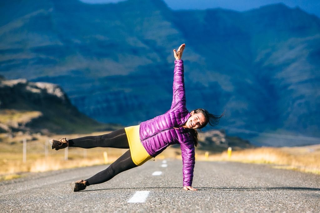 Iceland yoga