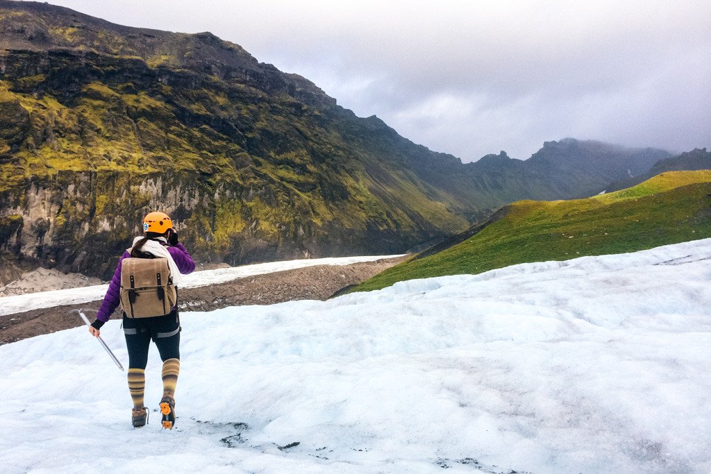 Iceland glacier hike