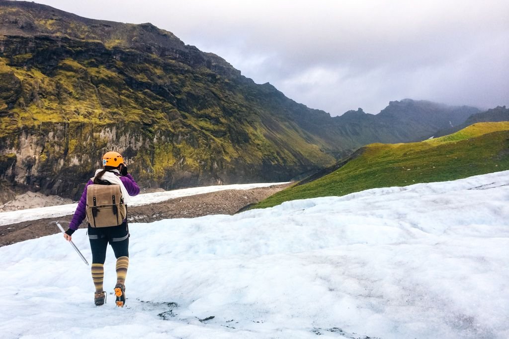 Travel photographer - Iceland glacier hike