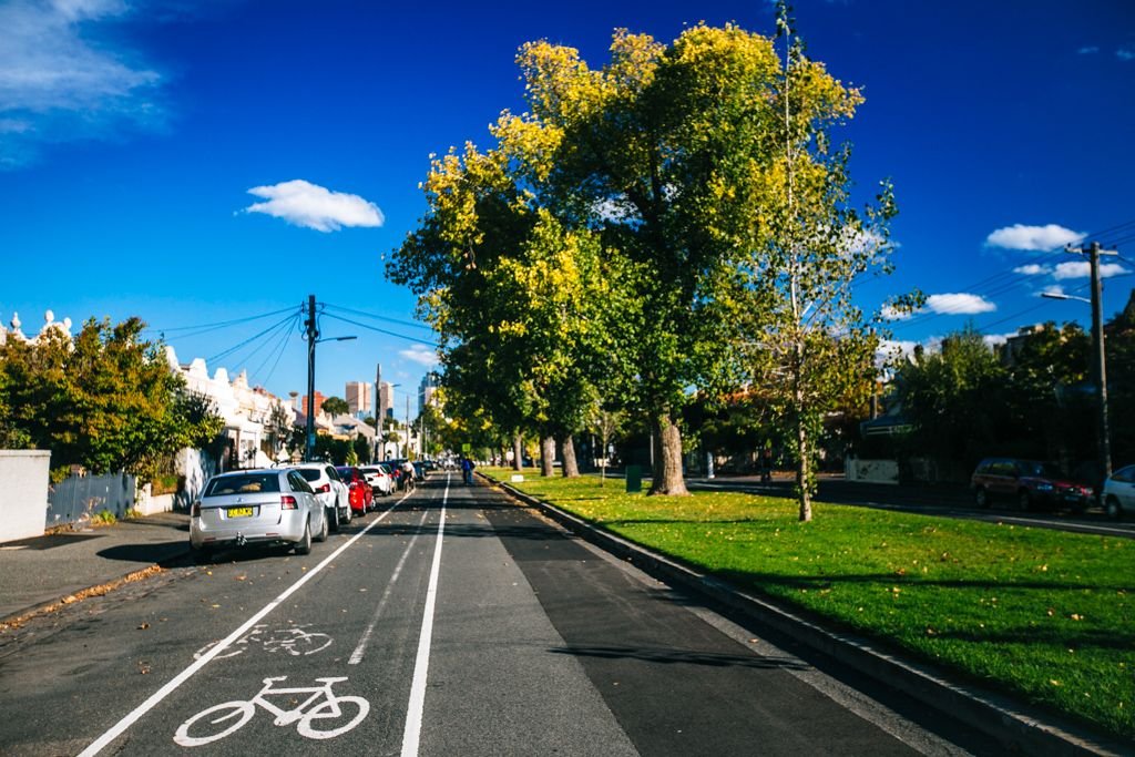 Cycling in Melbourne Australia