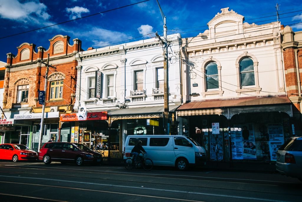 street in Melbourne Australia