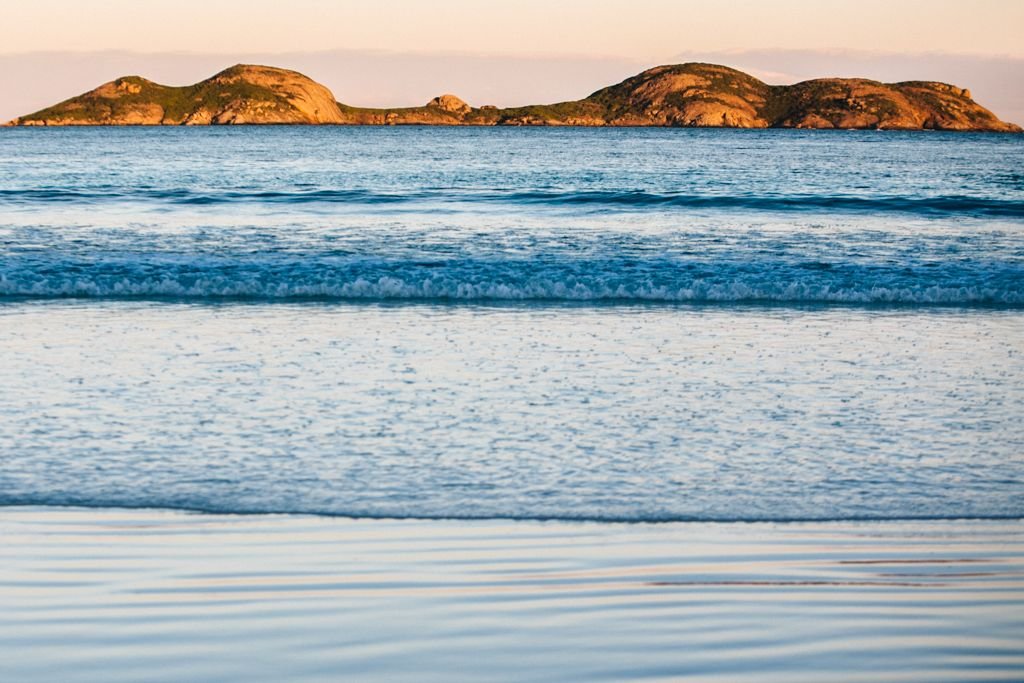 Lucky Bay in Cape Le Grand National Park, Western Australia