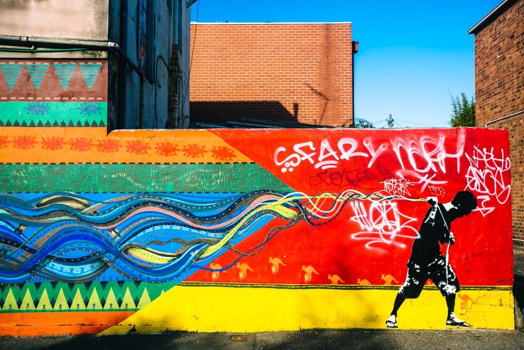 Street art in Melbourne