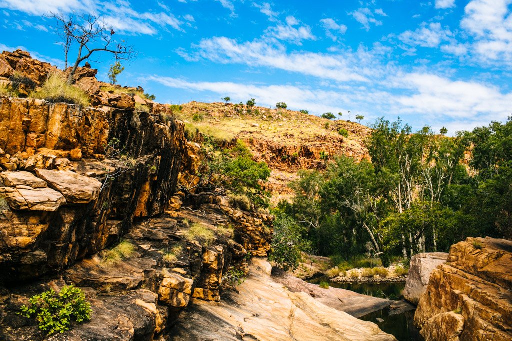 Amalia Gorge hike at El Questro