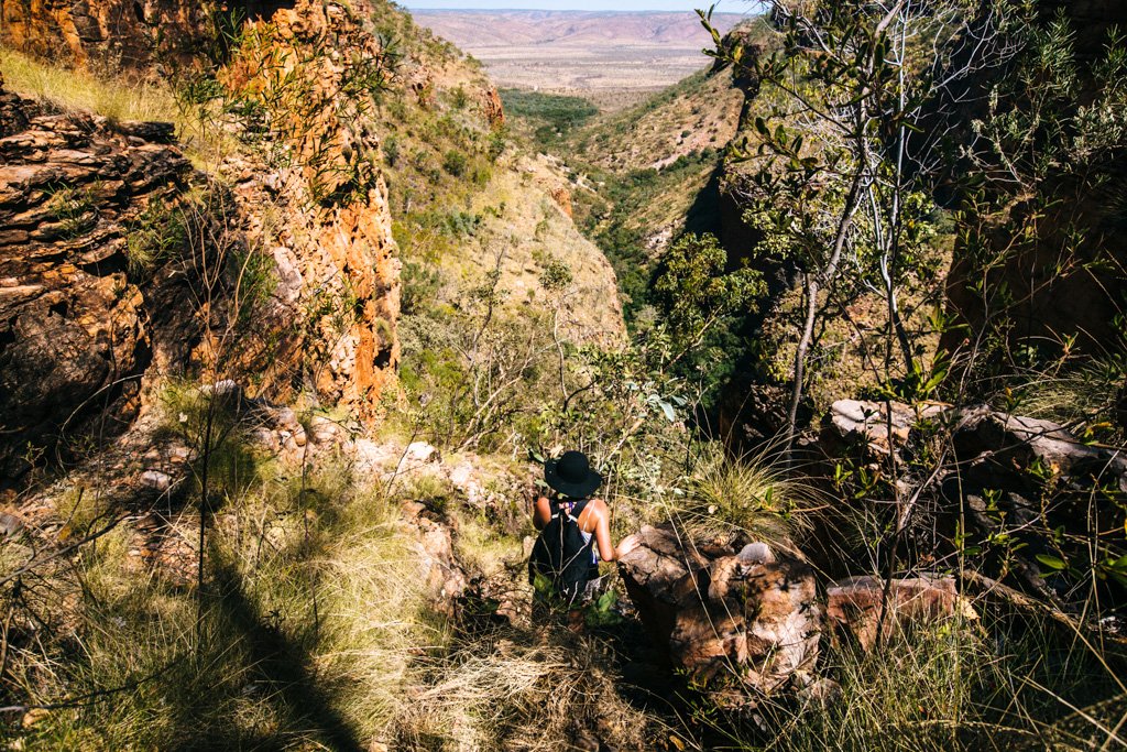 Wandjina's Window hike at El Questro