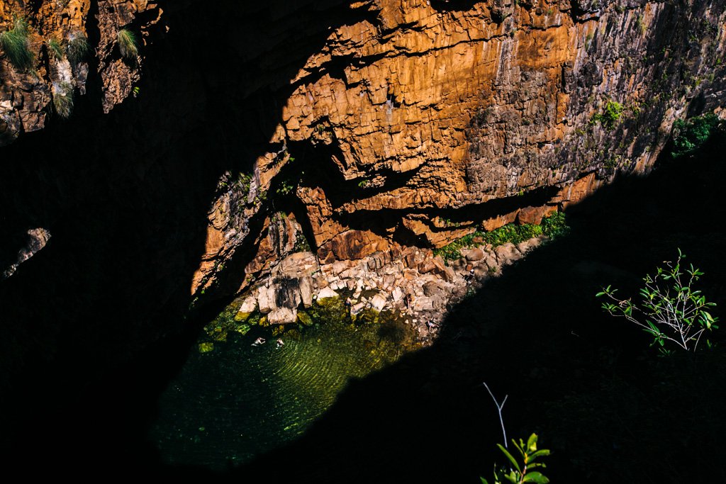 Emma Gorge from above