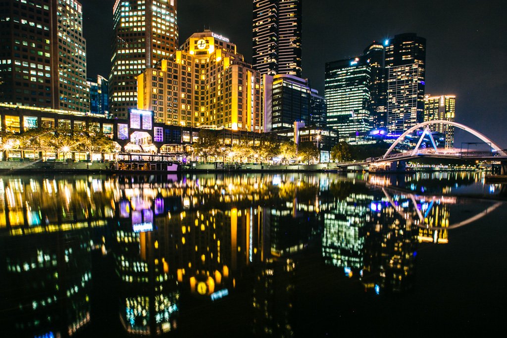 Melbourne night photography