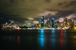 Sydney Harbour long exposure