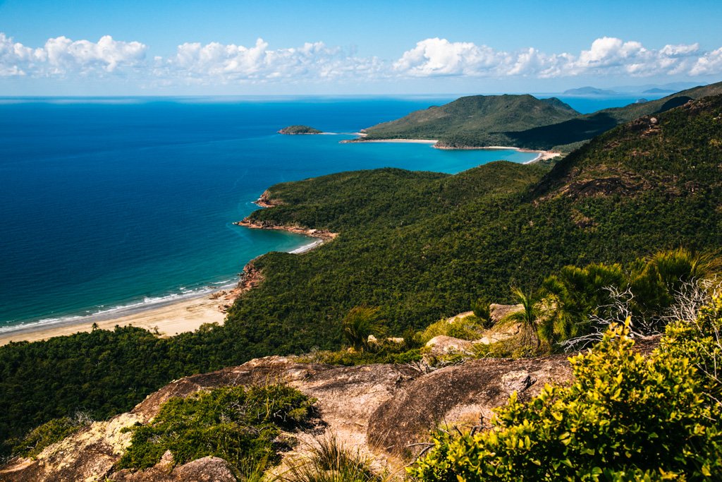 View from Nina Peak, Hinchinbrook Island