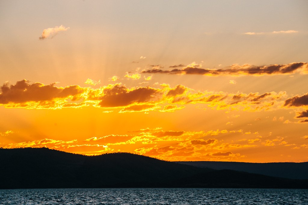 Lake Argyle sunset