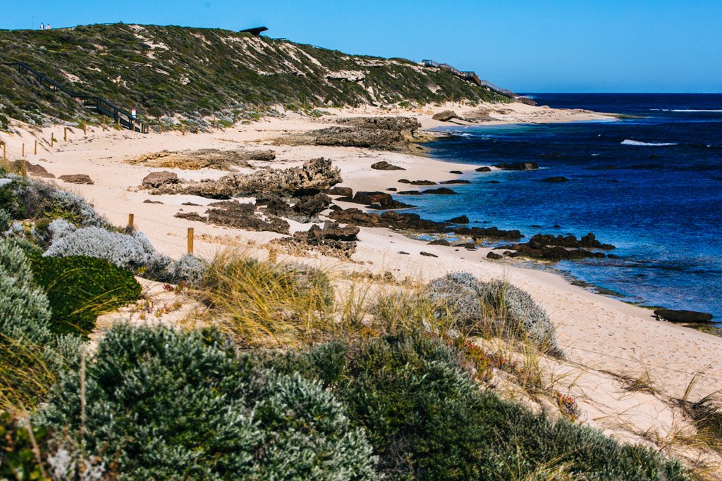 Prevelly Beach in Margaret River, Australia