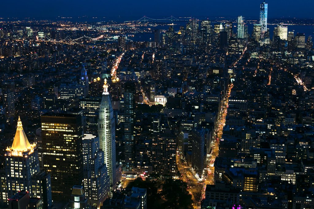 View from the Empire State Building