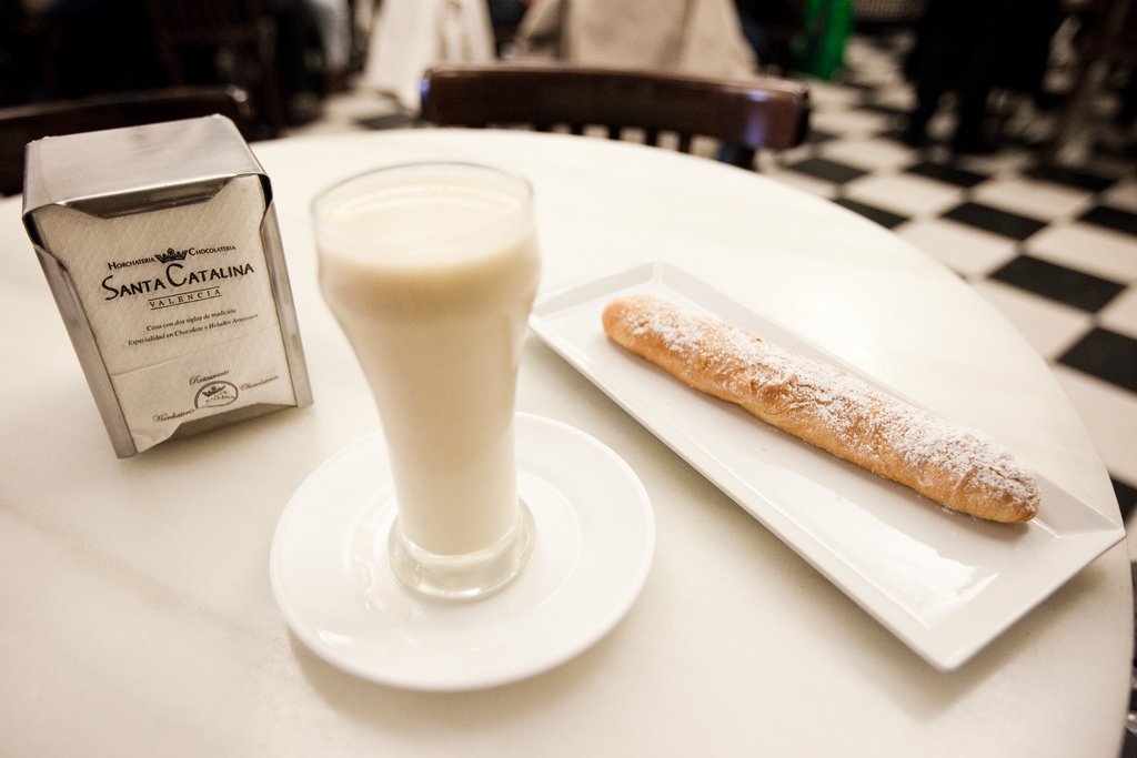 Horchata in Valencia, Spain