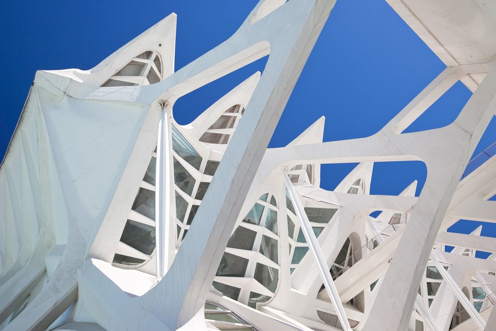 La Ciudad de las Artes y las Ciencias in Valencia, Spain