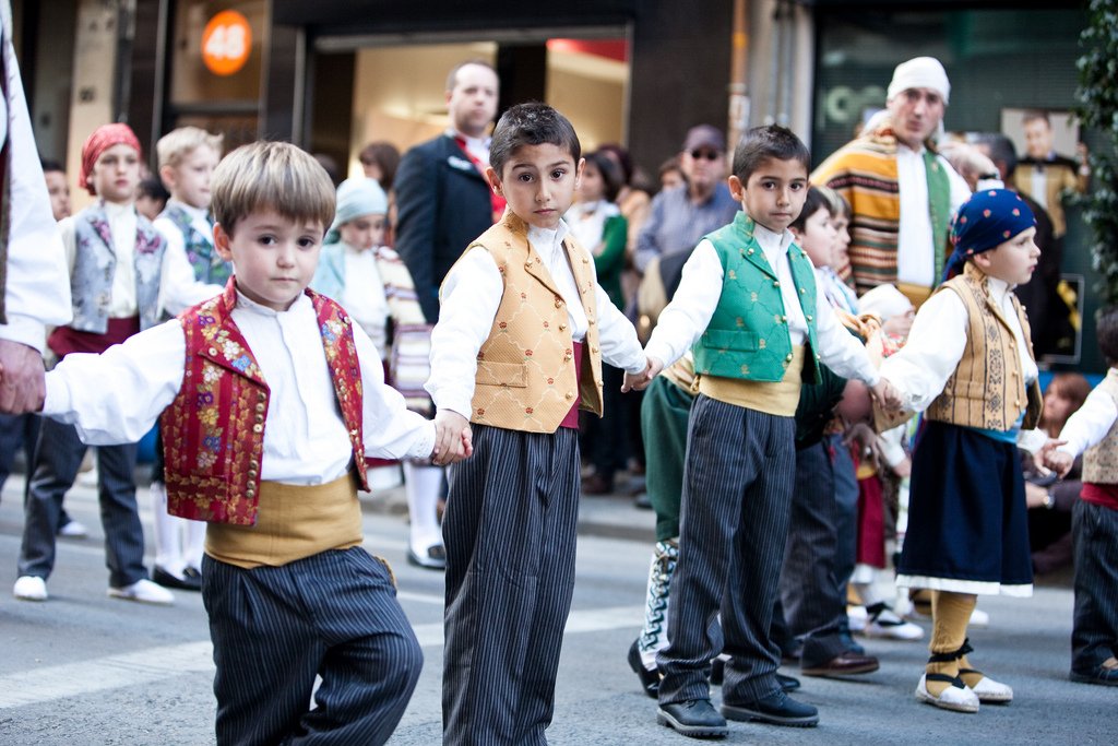 Las Fallas - La Ofrenda flower procession