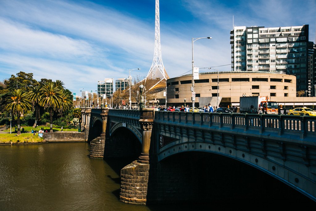 The Yarra River in Melbourne