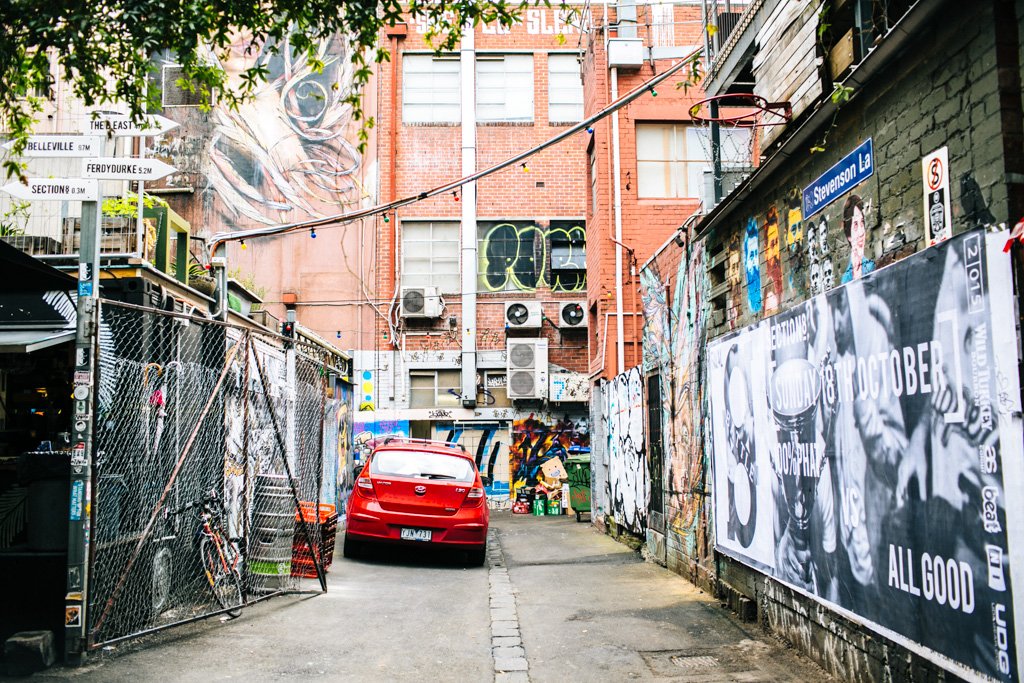 Melbourne laneway