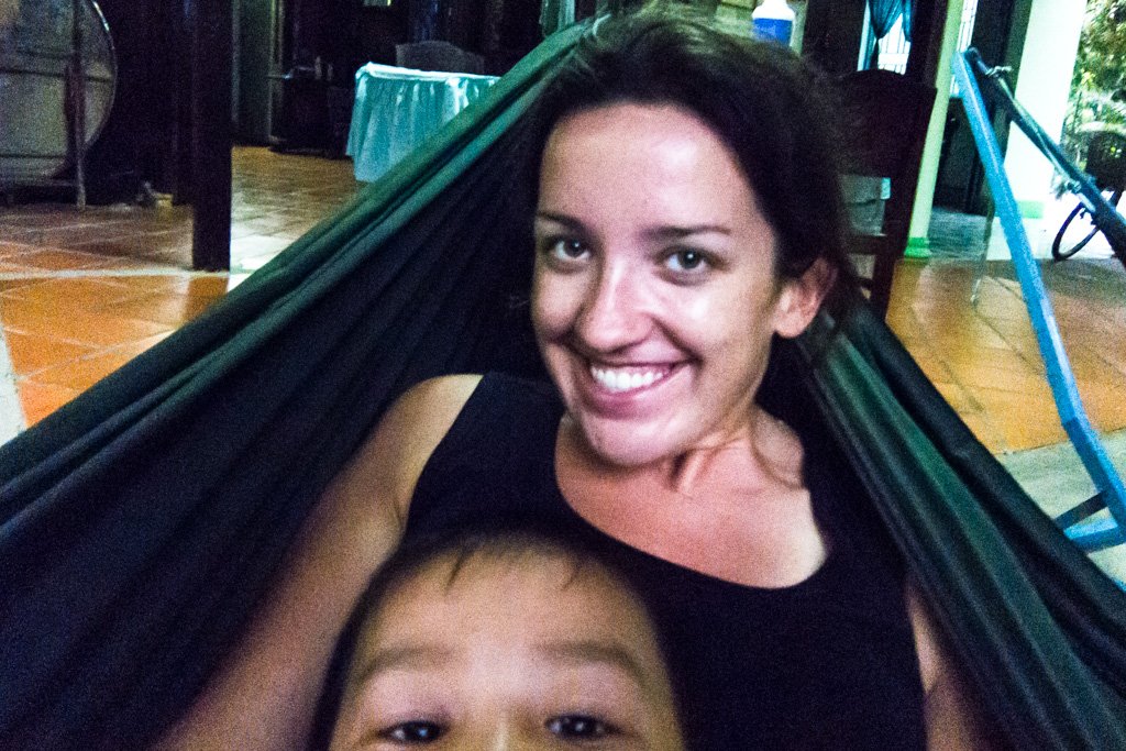 Hammock selfie