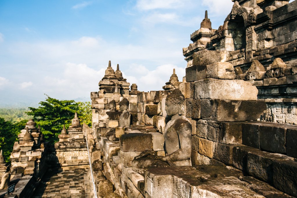 Borobudur at sunrise