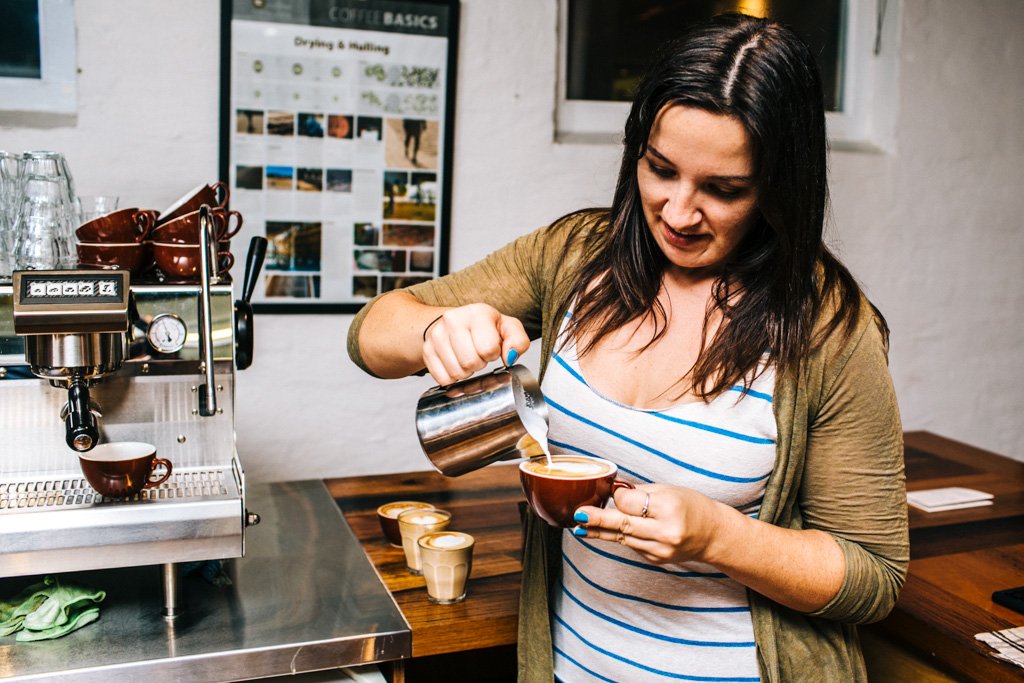 Melbourne barista course at ABA