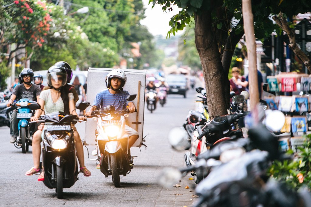 Bali motorbikes