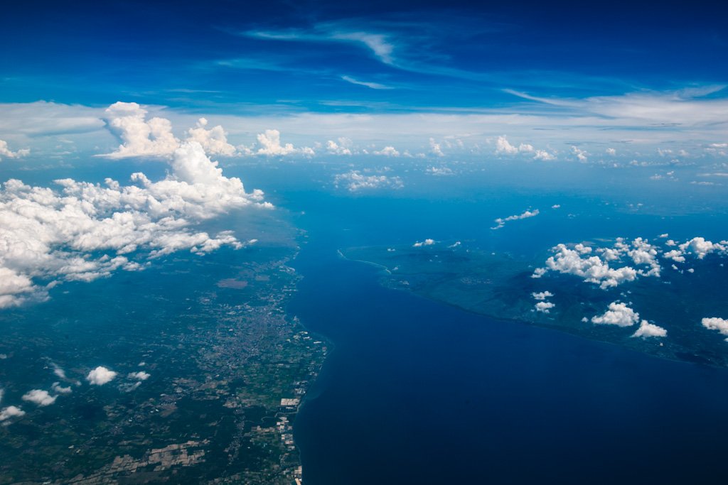 Flight from Bali to Java