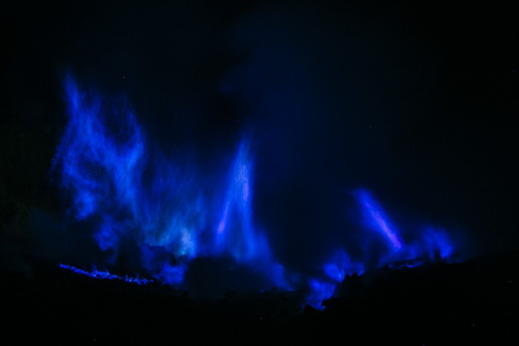 Kawah Ijen blue fire