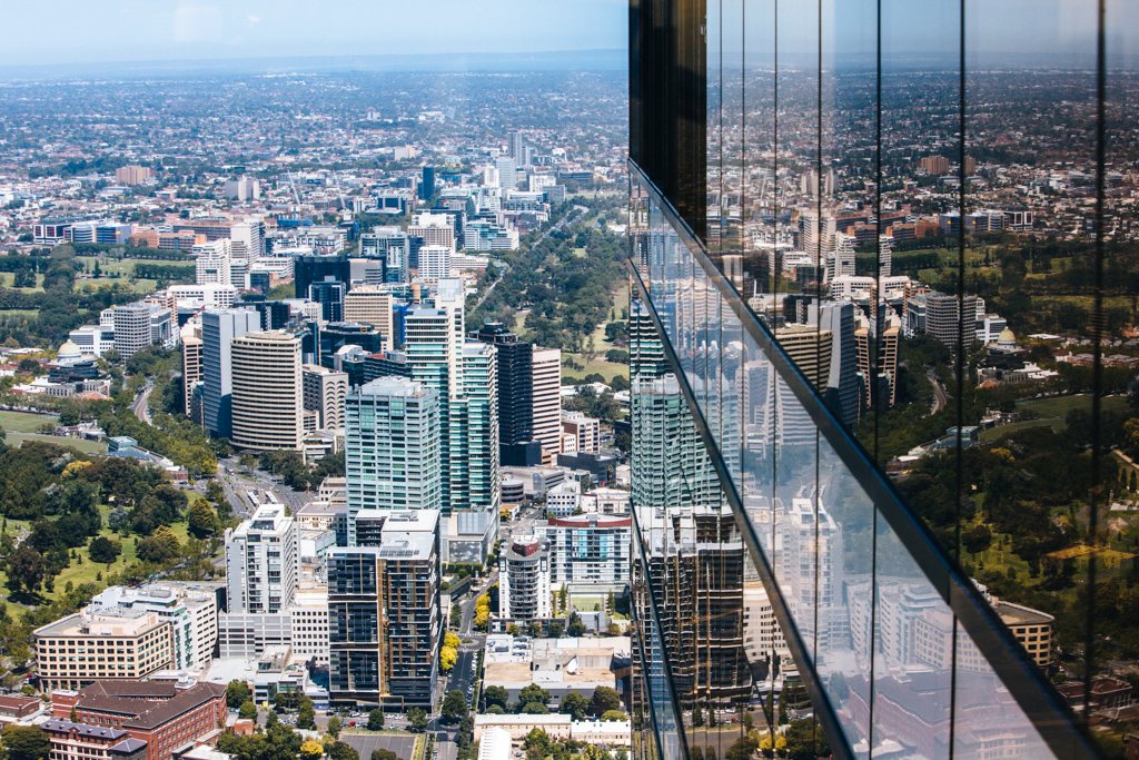 view from eureka skydeck